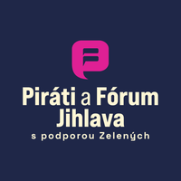Logo strany 'členka České pirátské strany'