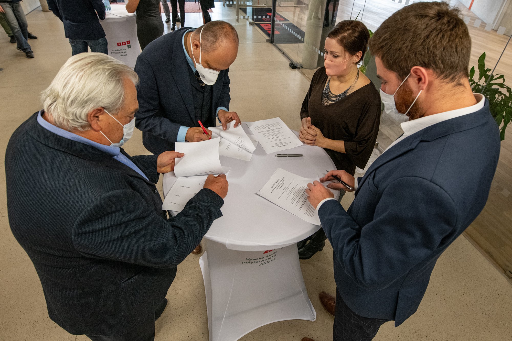 Zástupci jihlavské koalice podepsali aktualizovanou koaliční smlouvu