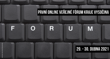 První online Veřejné fórum Kraje Vysočina