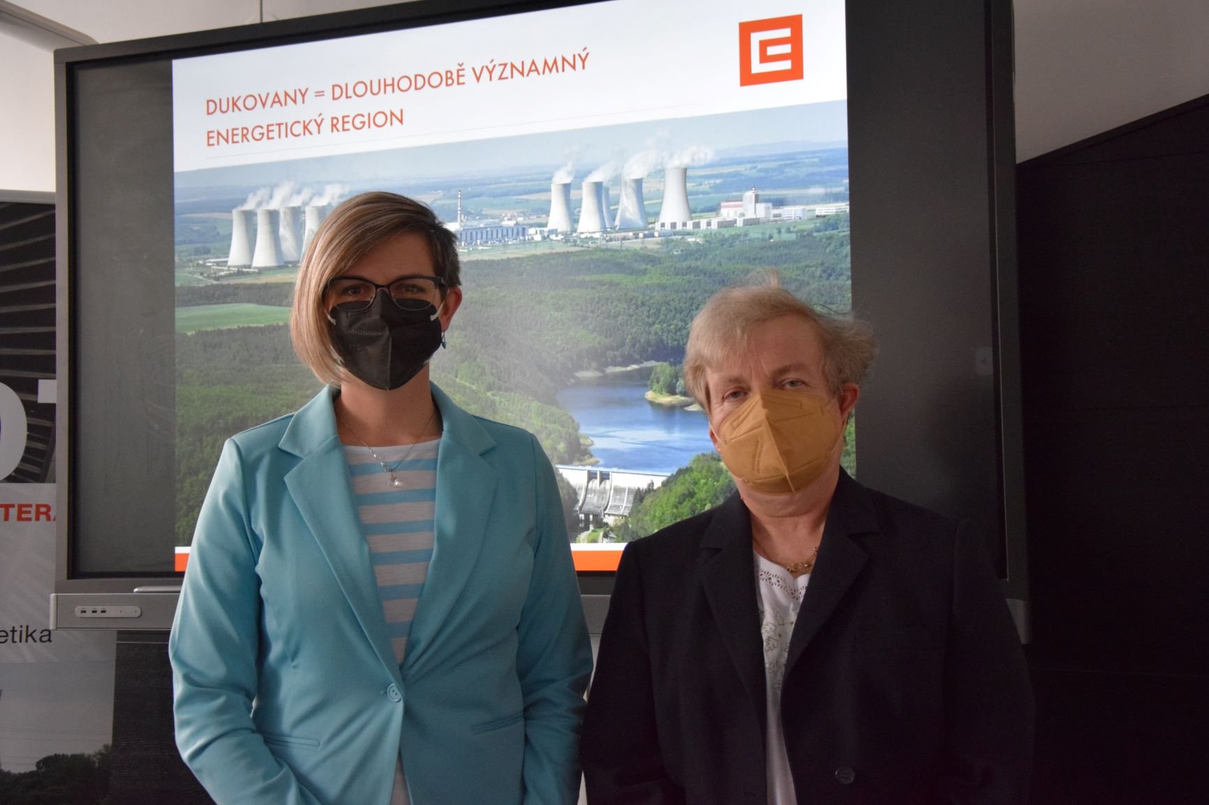 Hana Hajnová – reportáž z první oficiální návštěvy elektrárny Dukovany